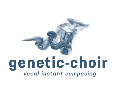 decorative logo for genetic choir